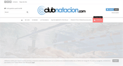 Desktop Screenshot of clubnatacion.com